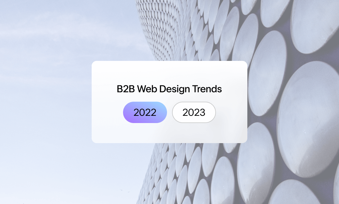 b2b website design trends
